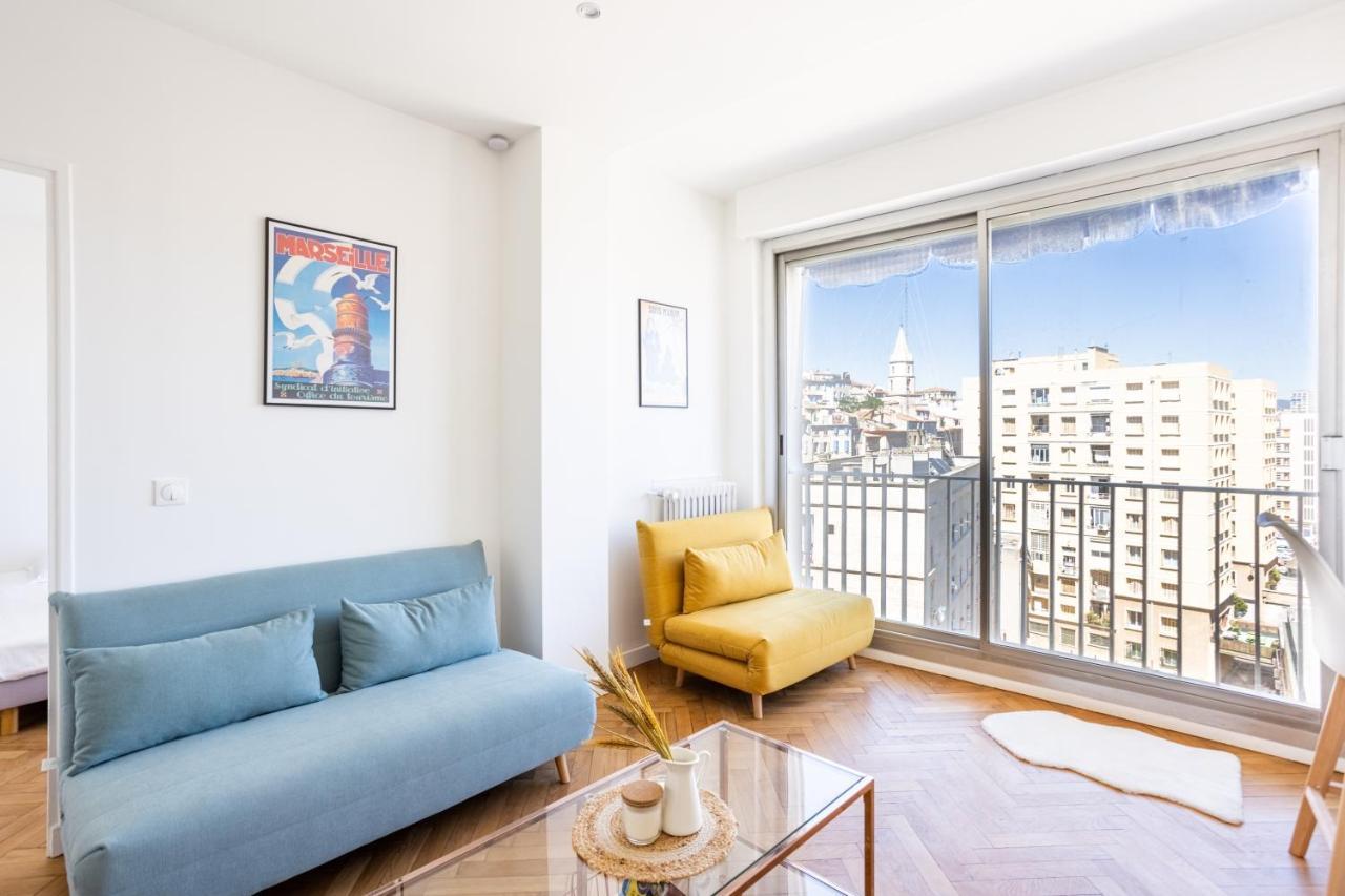 La Phoceenne - Bel Appartement Avec Vue Idealement Situe Marseille Eksteriør bilde